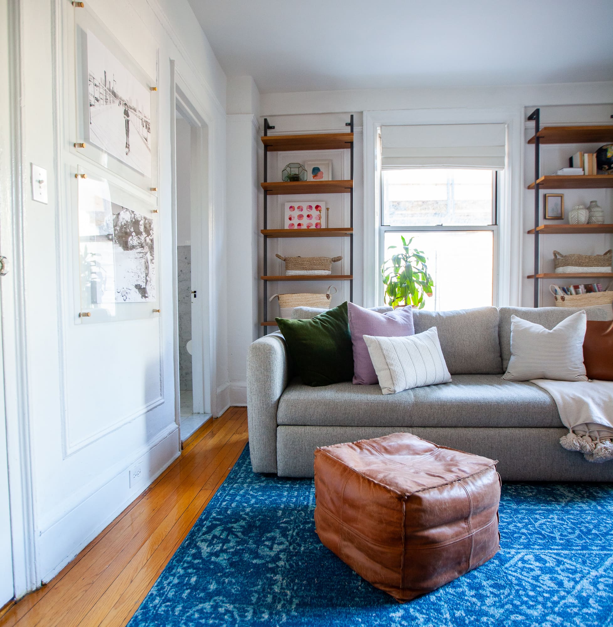 Small Space Storage and Decor Ideas in a NYC Home Apartment Therapy